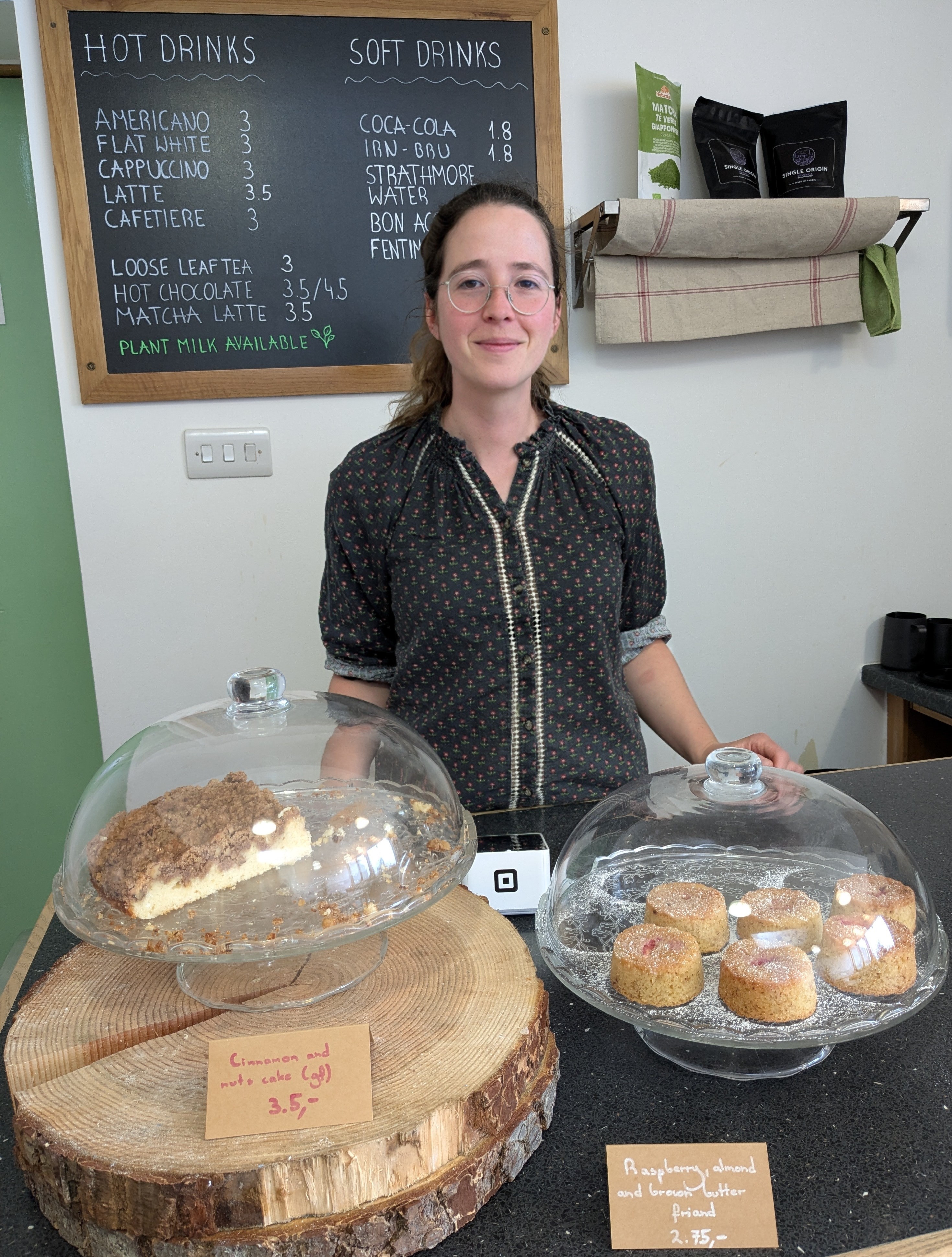 Ewa Konieczna photograph in the bakery