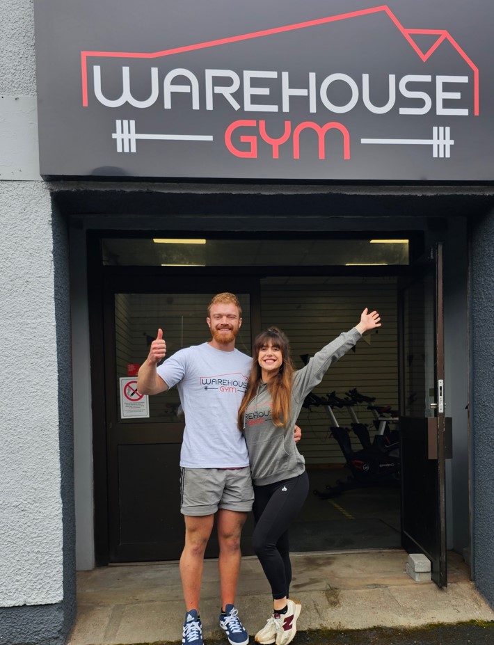 Jack and Jennifer Renfrew, Warehouse Gym