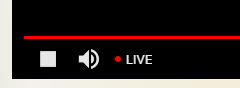 Live indicator on Youtube video