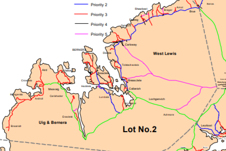 Lot 2 - West Lewis Map