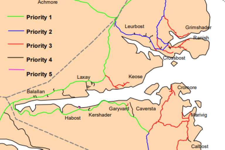 Lot 4 - Lochs Map