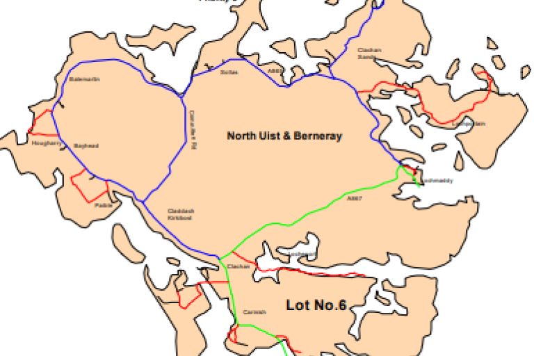 Lot 6 Benbecula, North Uist and Berneray