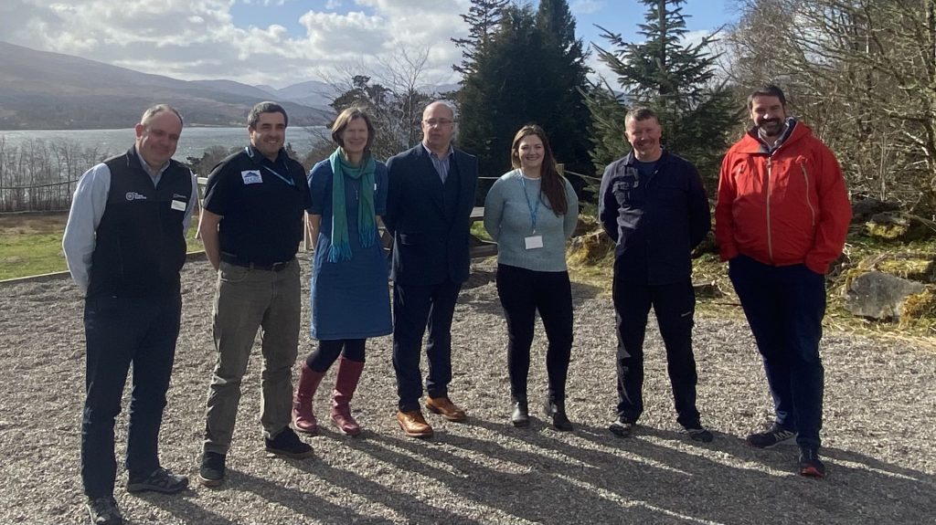 Comhairle Outdoor Learning Manager Meets with Minister