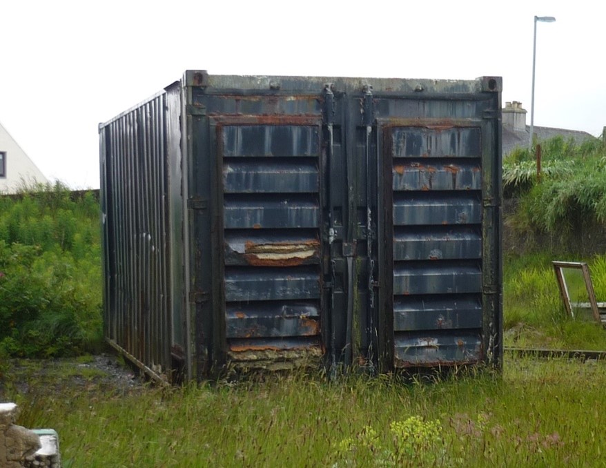 Generator Container Front View