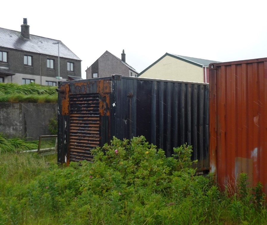 Generator Container Side View